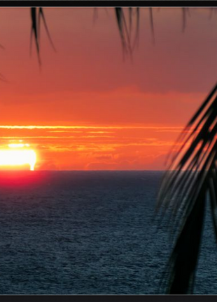 Maui Magic – Tropical Sunset Photography Print
