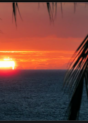 Maui Magic – Tropical Sunset Photography Print