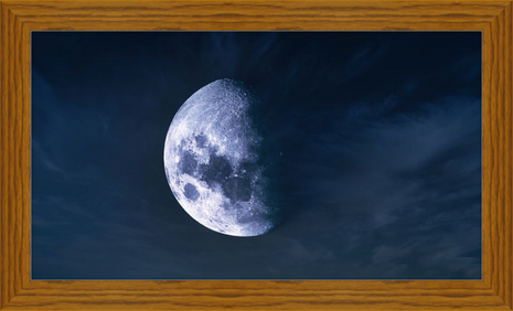 Blue Half Moon