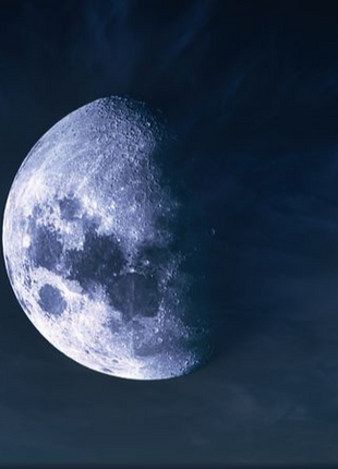 Blue Half Moon