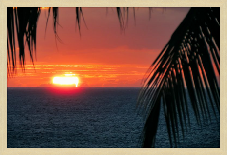Maui Magic – Tropical Sunset Photography Print